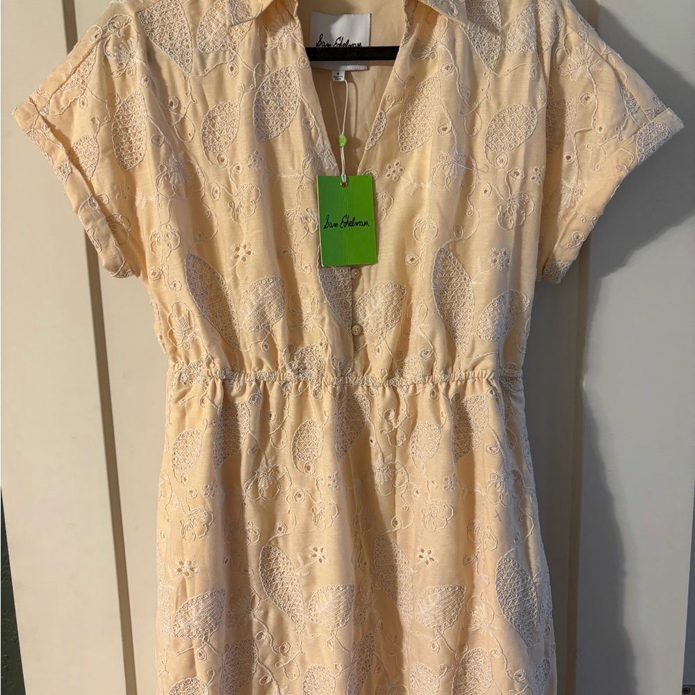NWT Sam Edelman yellow dress